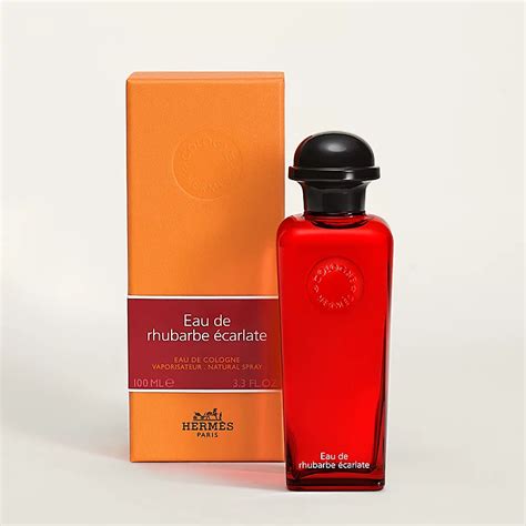 hermes rhubarbe tester|hermes eau de rhubarb ecarlate.